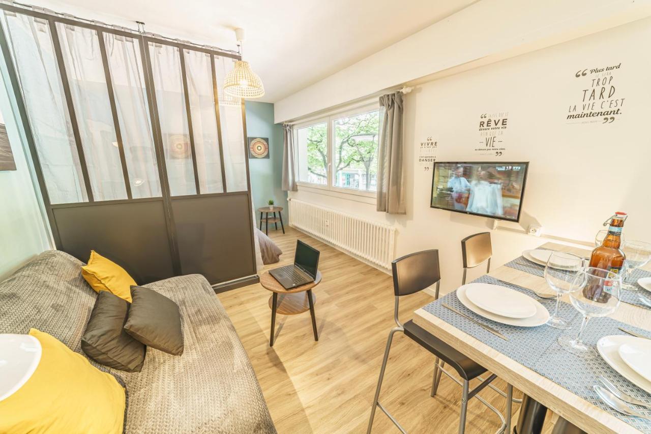 Cosy Studio 108 - Chambery Centre - Stationnement - Gare Kültér fotó