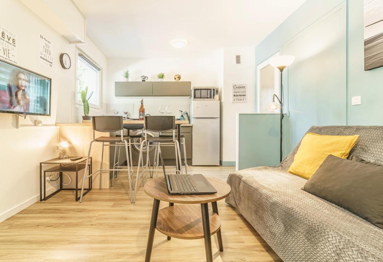 Cosy Studio 108 - Chambery Centre - Stationnement - Gare Kültér fotó